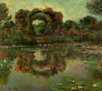 Monet, Claude Oscar - The Flowered Arches at Giverny